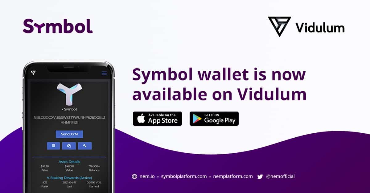 Symbol Wallet on Vidulum